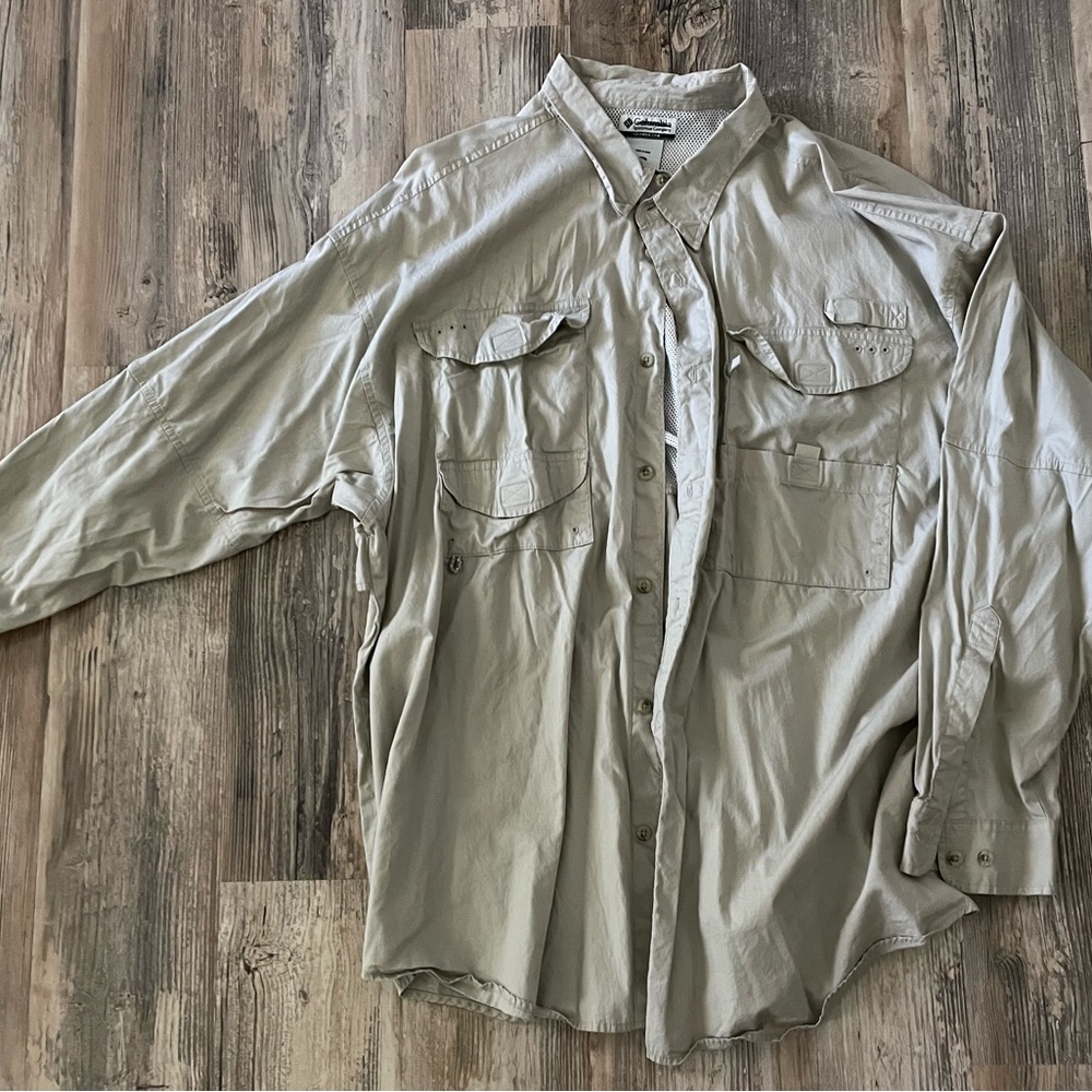 Columbia PFG Long Sleeve Fishing Shirt 3X